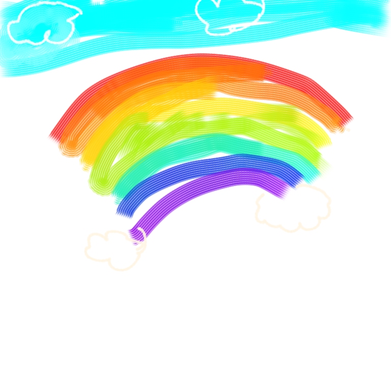 速くコロナが収束して皆で虹を見たいです。